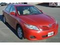 Barcelona Red Metallic 2011 Toyota Camry LE V6