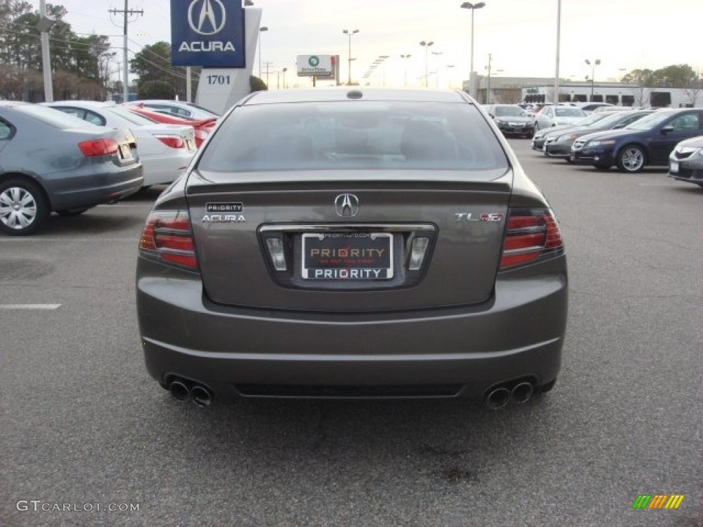 2007 TL 3.5 Type-S - Carbon Gray Pearl / Taupe/Ebony photo #5