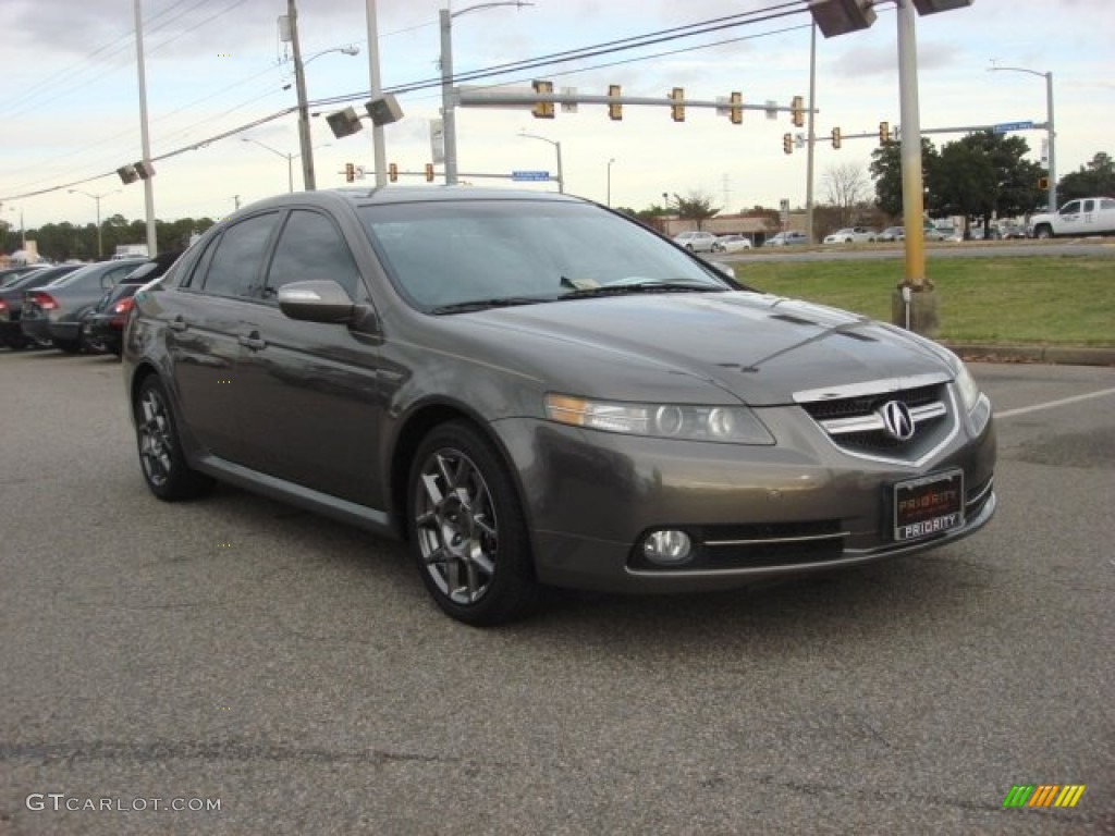 2007 TL 3.5 Type-S - Carbon Gray Pearl / Taupe/Ebony photo #8