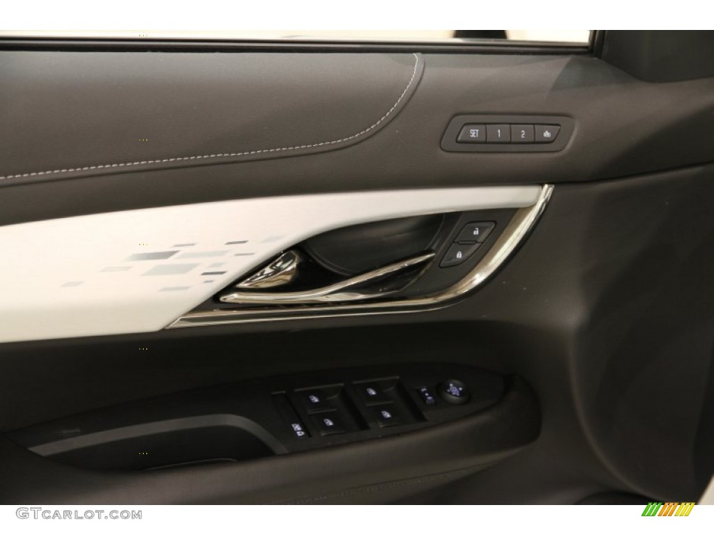 2014 Cadillac ATS 3.6L AWD Jet Black/Jet Black Door Panel Photo #89793026