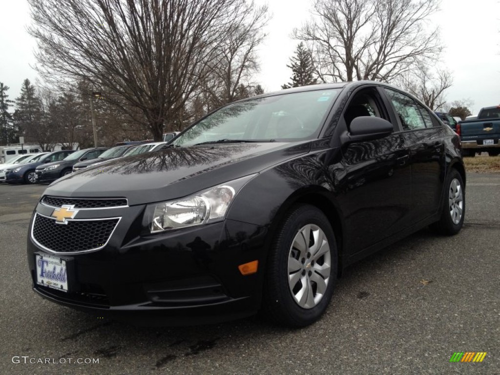 2014 Cruze LS - Black Granite Metallic / Jet Black/Medium Titanium photo #1