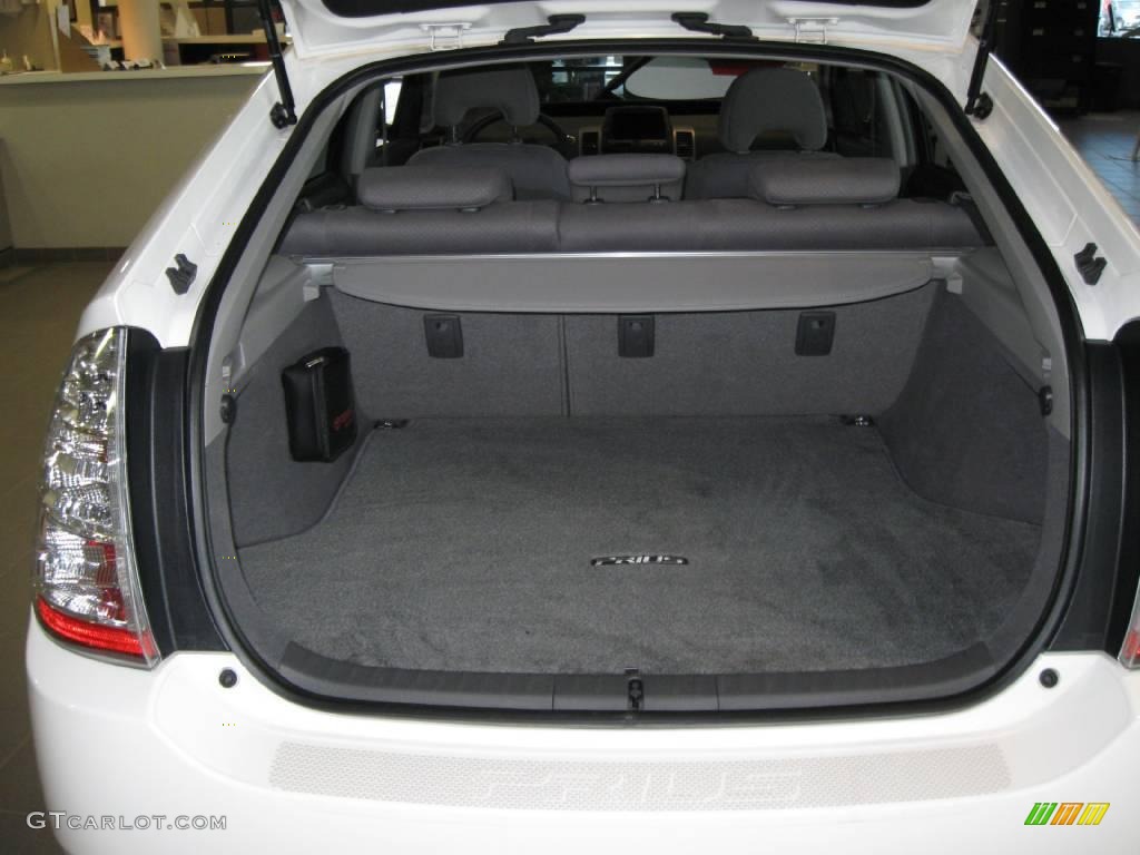 2009 Prius Hybrid - Super White / Dark Gray photo #2