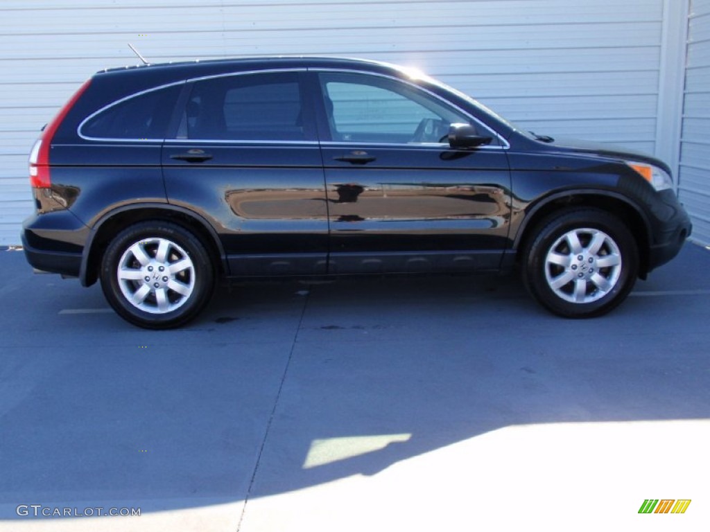 2008 CR-V EX - Nighthawk Black Pearl / Black photo #3