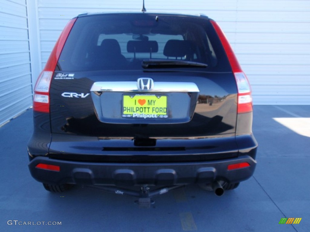 2008 CR-V EX - Nighthawk Black Pearl / Black photo #5