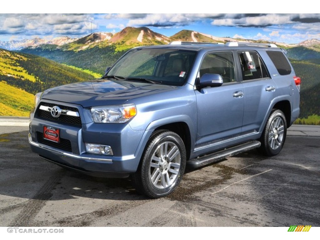 2011 4Runner Limited 4x4 - Shoreline Blue Pearl / Sand Beige Leather photo #5