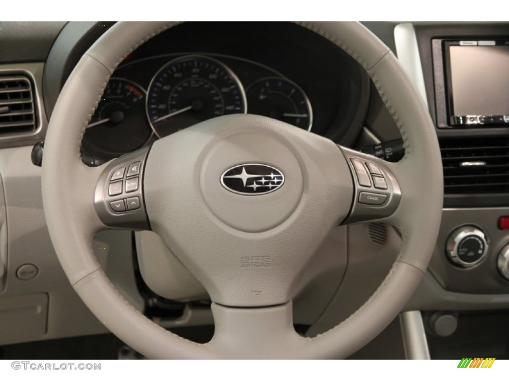 2010 Subaru Forester 2.5 XT Limited Platinum Steering Wheel Photo #89793983