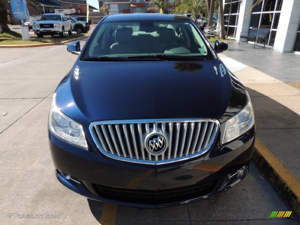 2011 LaCrosse CXL - Midnight Blue Metallic / Dark Titanium/Light Titanium photo #2