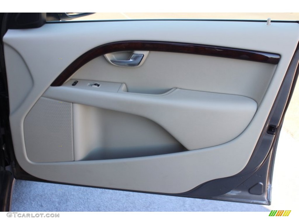 2009 S80 T6 AWD - Oyster Gray Metallic / Sandstone Beige photo #32