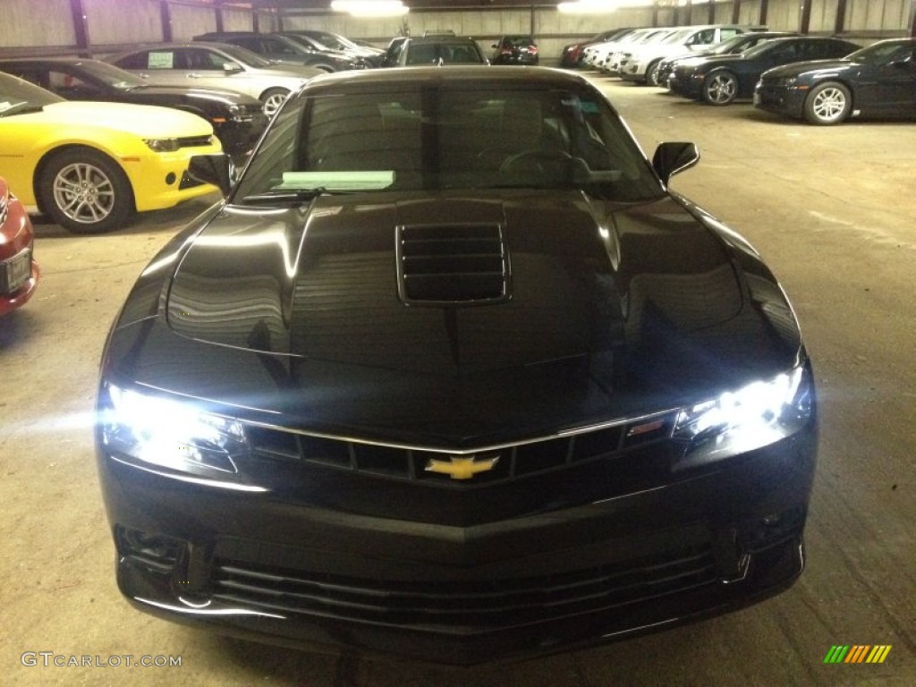 2014 Camaro SS/RS Coupe - Black / Black photo #2