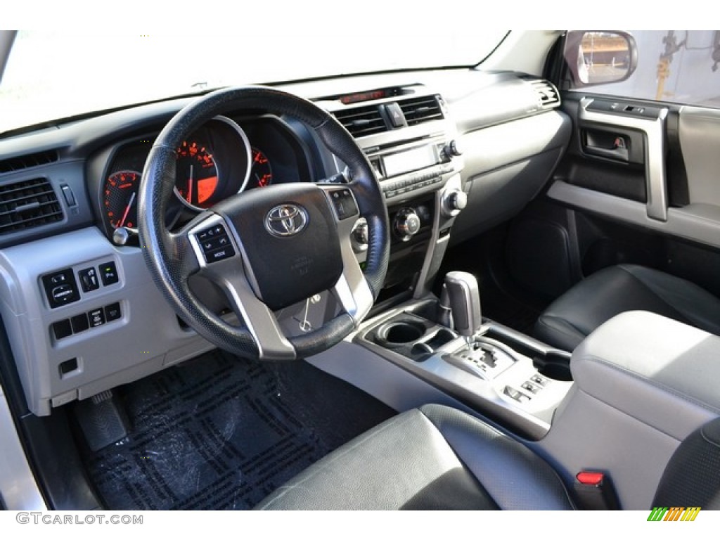 Black Leather Interior 2011 Toyota 4Runner SR5 4x4 Photo #89794346