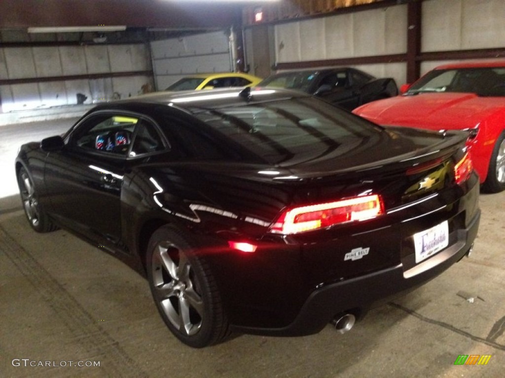 2014 Camaro SS/RS Coupe - Black / Black photo #4