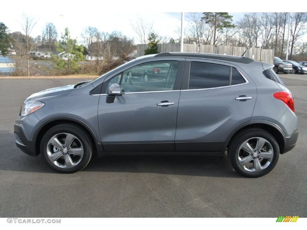 Satin Steel Gray Metallic 2014 Buick Encore FWD Exterior Photo #89795315