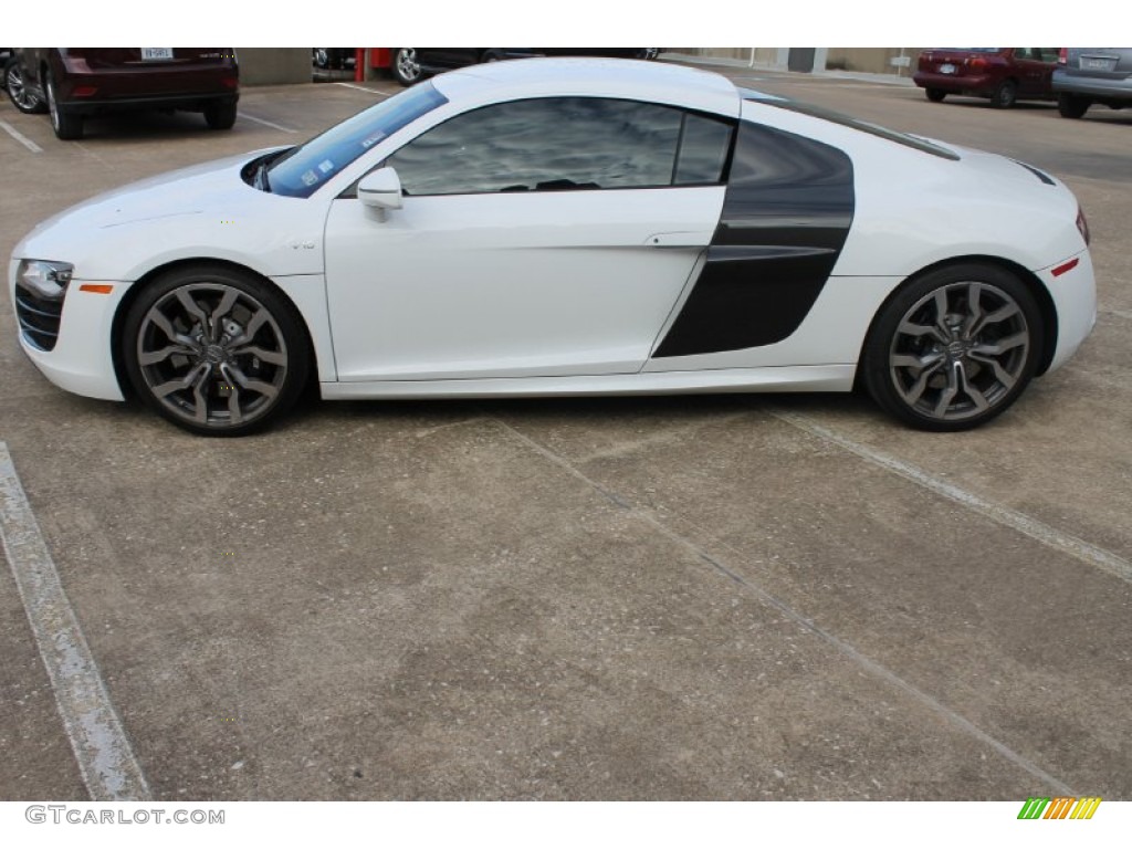Ibis White 2012 Audi R8 5.2 FSI quattro Exterior Photo #89795507