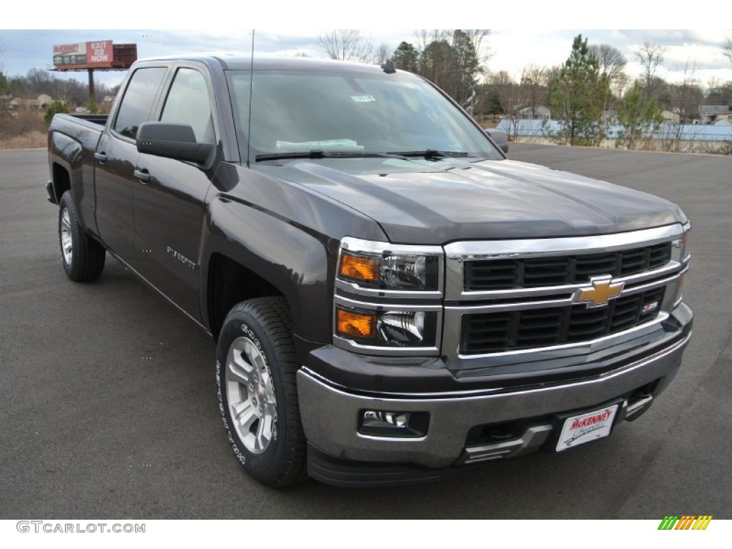 2014 Silverado 1500 LT Z71 Crew Cab 4x4 - Tungsten Metallic / Jet Black photo #1