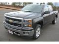 2014 Tungsten Metallic Chevrolet Silverado 1500 LT Z71 Crew Cab 4x4  photo #2