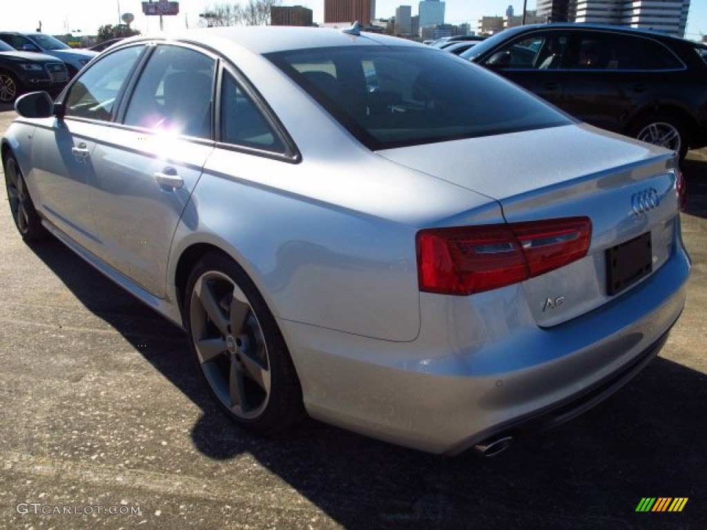 2014 A6 3.0 TDI quattro Sedan - Ice Silver Metallic / Black photo #4