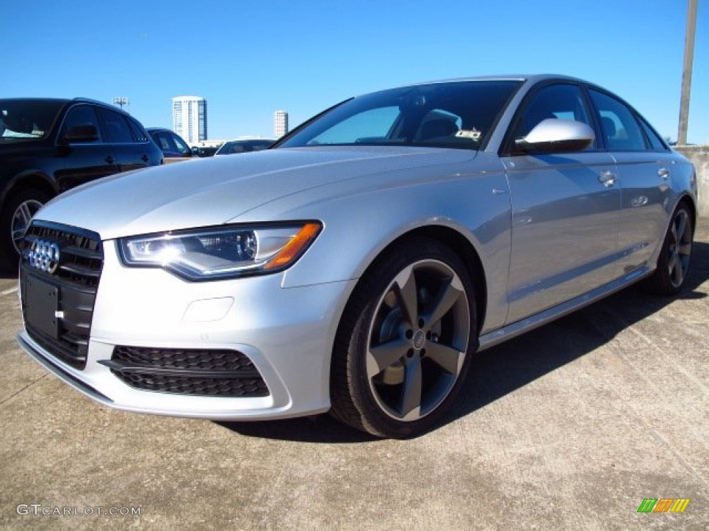 2014 A6 3.0 TDI quattro Sedan - Ice Silver Metallic / Black photo #5