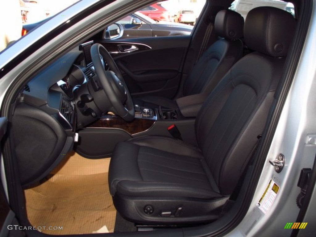 2014 A6 3.0 TDI quattro Sedan - Ice Silver Metallic / Black photo #10