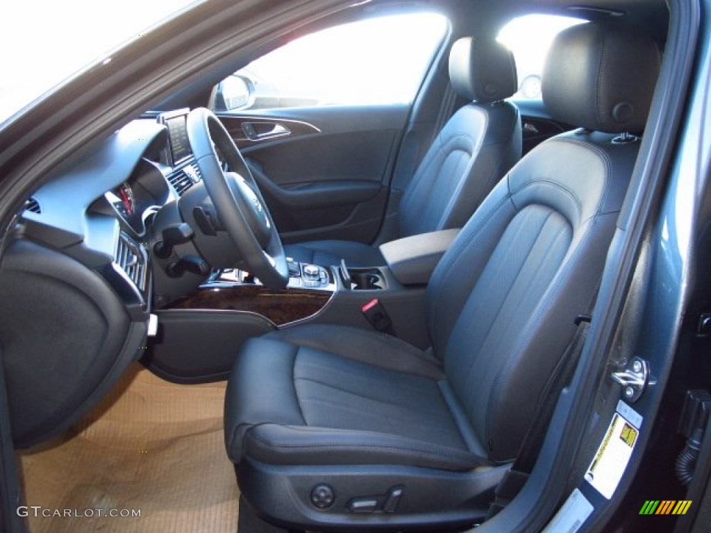 2014 A6 3.0 TDI quattro Sedan - Daytona Grey Pearl Effect / Black photo #10