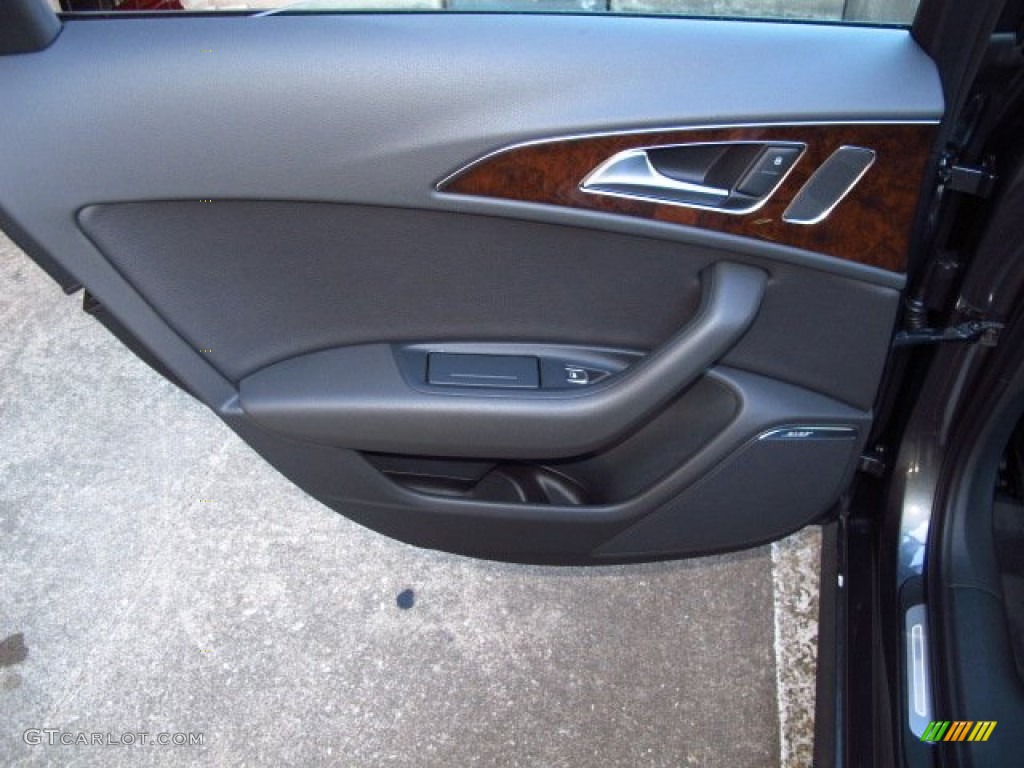 2014 A6 3.0 TDI quattro Sedan - Daytona Grey Pearl Effect / Black photo #11