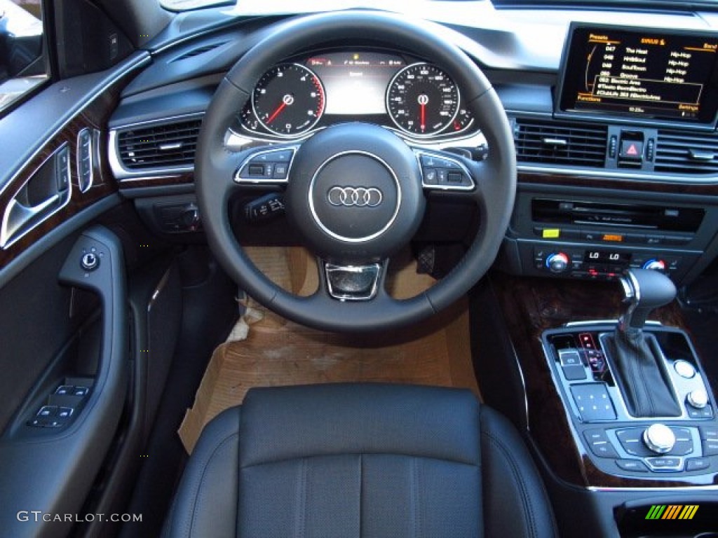 2014 A6 3.0 TDI quattro Sedan - Daytona Grey Pearl Effect / Black photo #13
