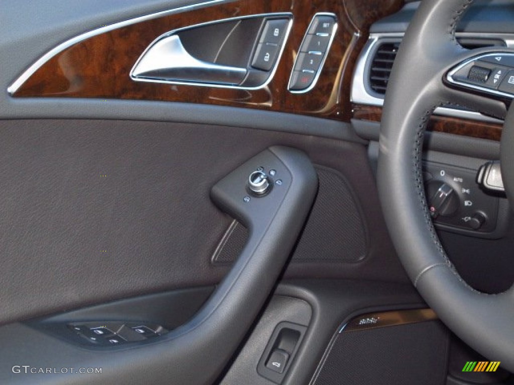 2014 A6 3.0 TDI quattro Sedan - Daytona Grey Pearl Effect / Black photo #17