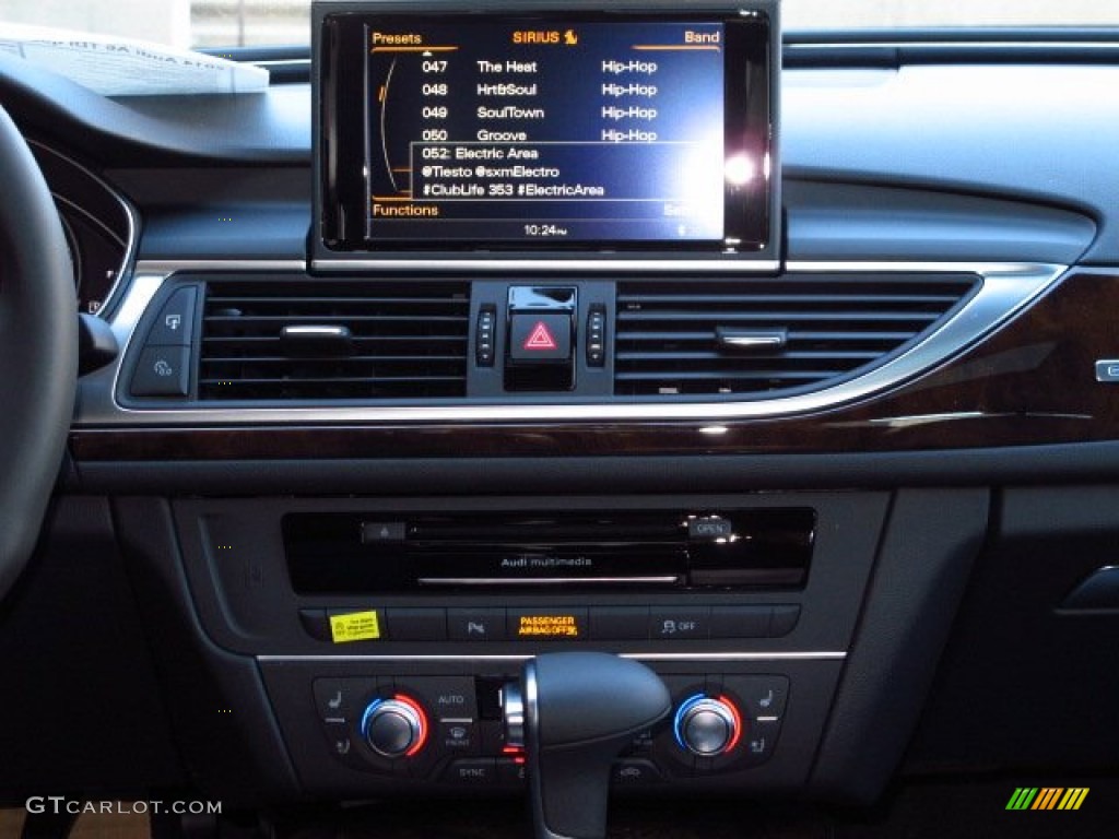 2014 A6 3.0 TDI quattro Sedan - Daytona Grey Pearl Effect / Black photo #21
