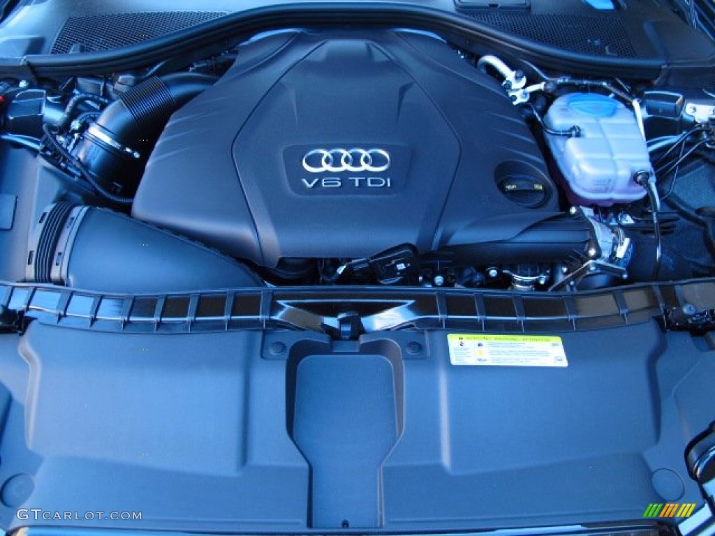 2014 A6 3.0 TDI quattro Sedan - Daytona Grey Pearl Effect / Black photo #27