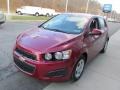 2014 Crystal Red Tintcoat Chevrolet Sonic LS Hatchback  photo #6