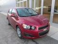 2014 Crystal Red Tintcoat Chevrolet Sonic LS Hatchback  photo #8
