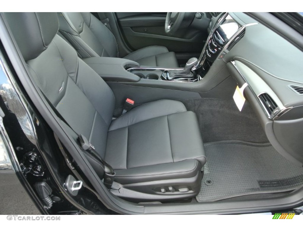 Jet Black/Jet Black Interior 2014 Cadillac ATS 2.5L Photo #89797703