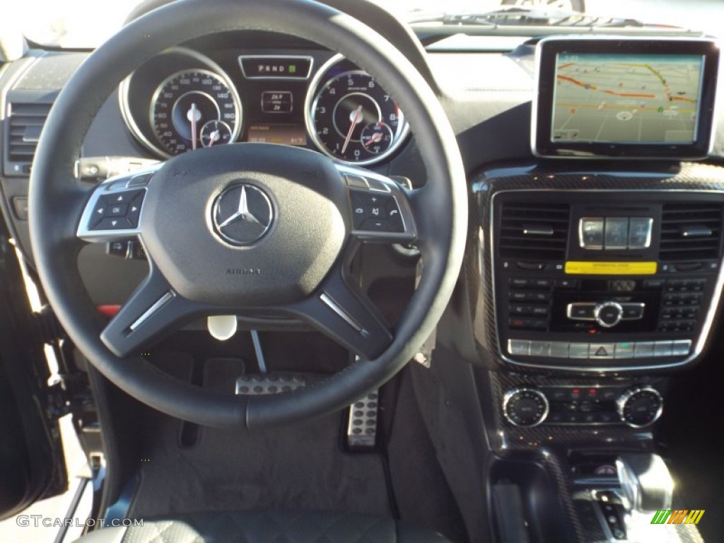 2014 Mercedes-Benz G 63 AMG designo Black Dashboard Photo #89797773