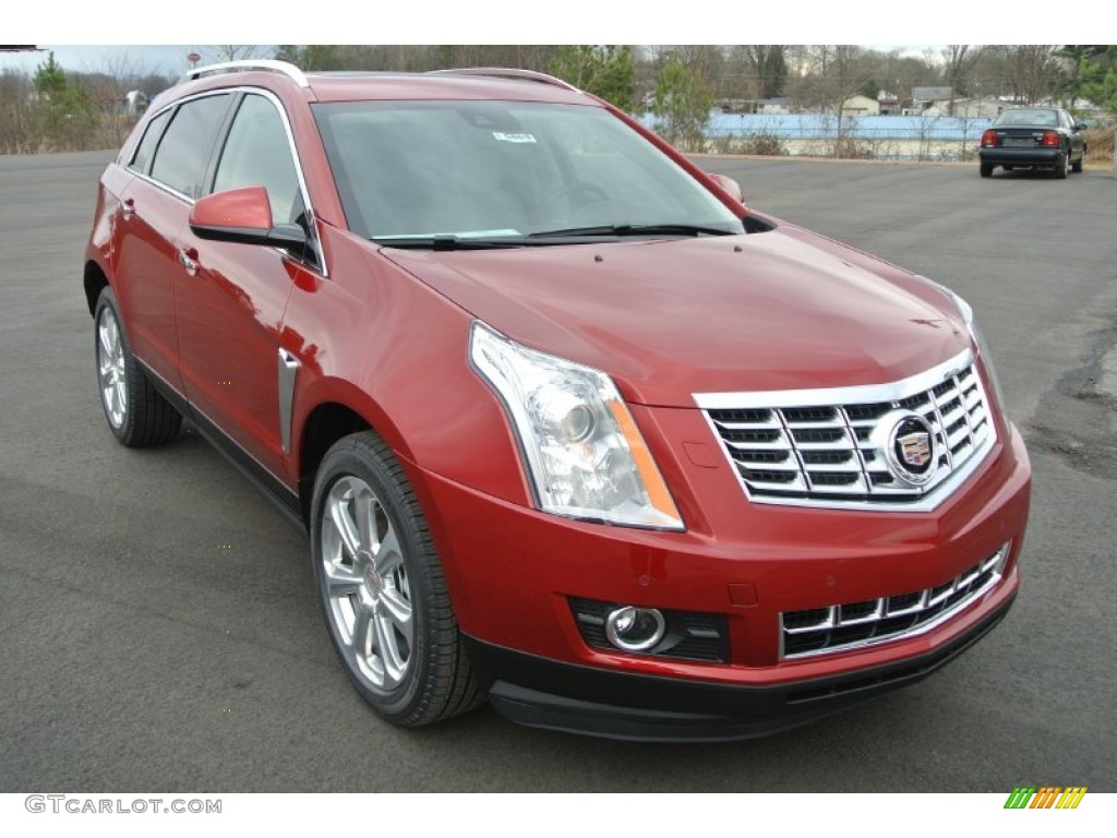2014 SRX Performance - Crystal Red Tintcoat / Shale/Brownstone photo #1