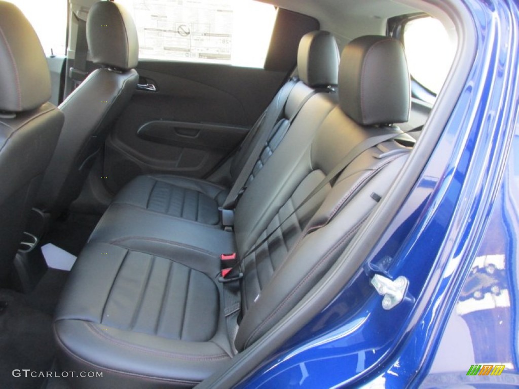 2014 Chevrolet Sonic RS Hatchback Rear Seat Photo #89798891