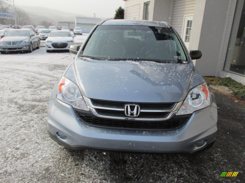 2011 CR-V SE 4WD - Glacier Blue Metallic / Gray photo #4