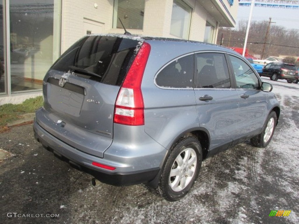 2011 CR-V SE 4WD - Glacier Blue Metallic / Gray photo #8