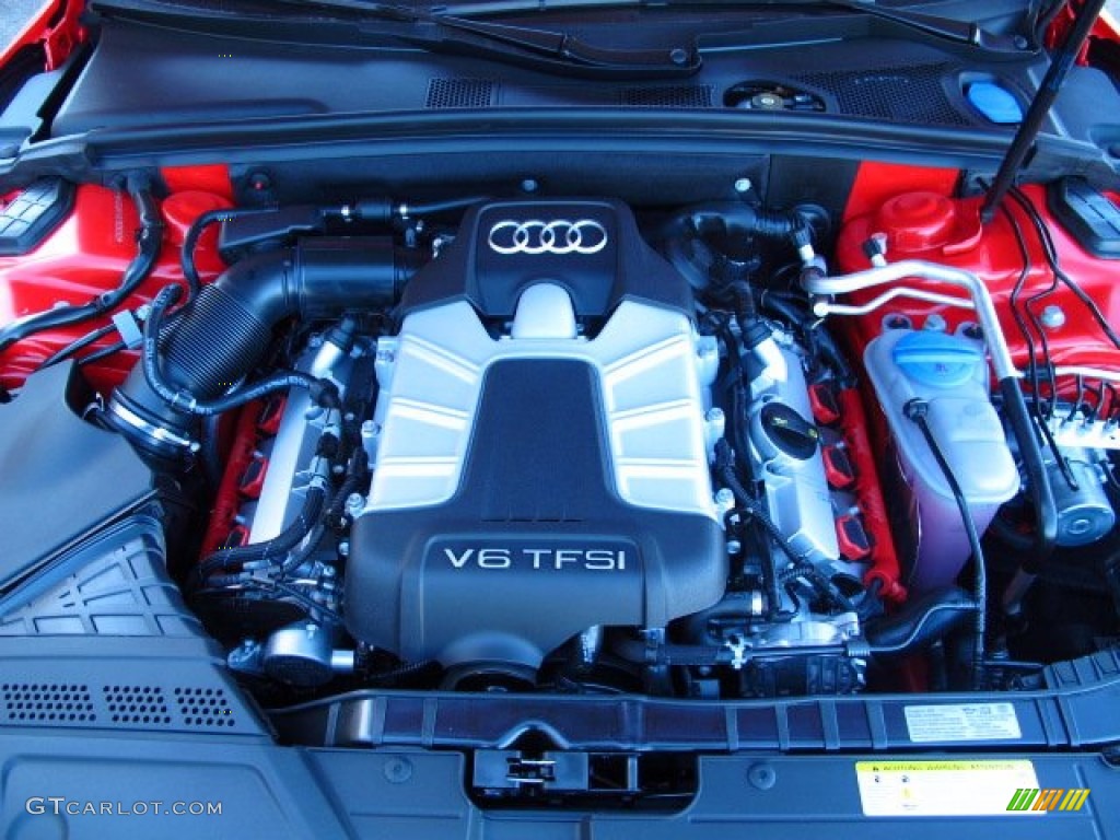 2014 Audi S5 3.0T Premium Plus quattro Cabriolet 3.0 Liter Supercharged TFSI DOHC 24-Valve VVT V6 Engine Photo #89800007