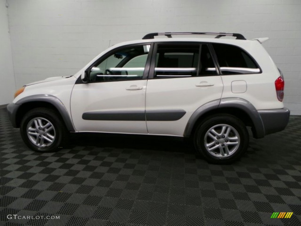 2003 RAV4 4WD - Natural White / Gray photo #3