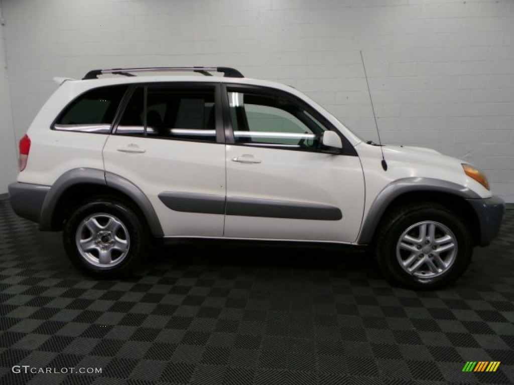 2003 RAV4 4WD - Natural White / Gray photo #4