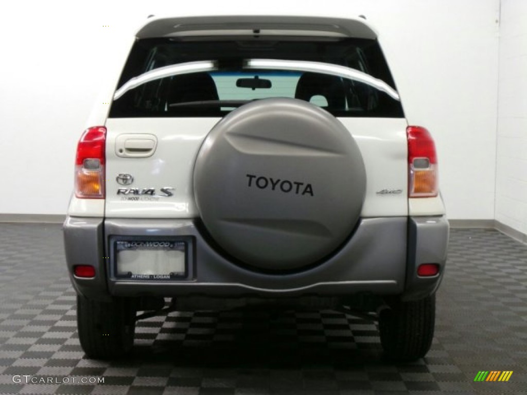 2003 RAV4 4WD - Natural White / Gray photo #6