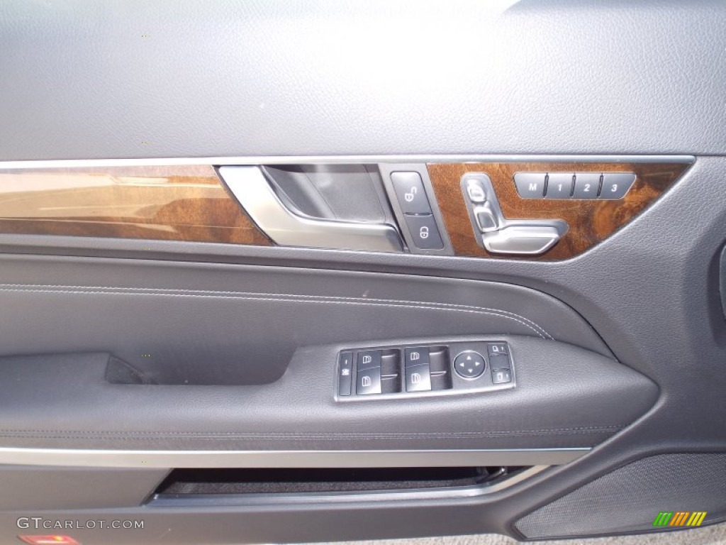2014 E 350 Cabriolet - Black / Black photo #4