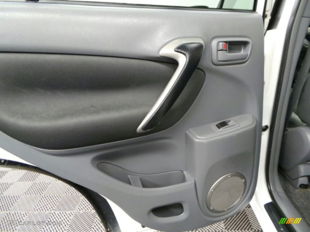 2003 RAV4 4WD - Natural White / Gray photo #12