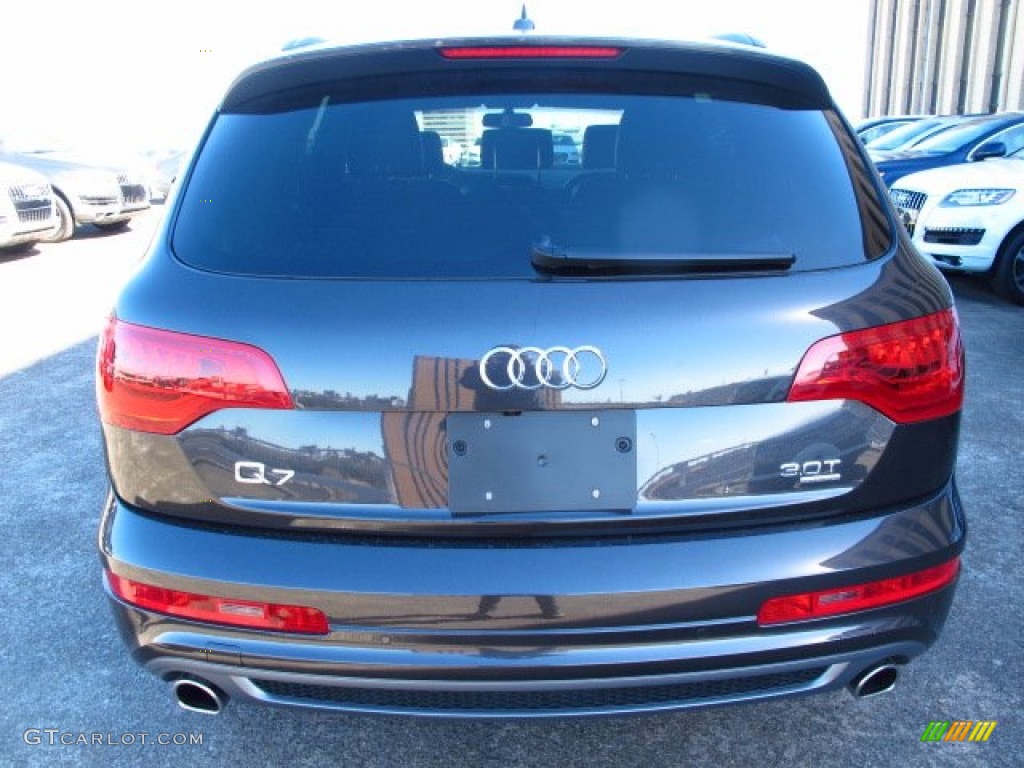 2014 Q7 3.0 TFSI quattro S Line Package - Lava Gray Pearl / Black photo #3