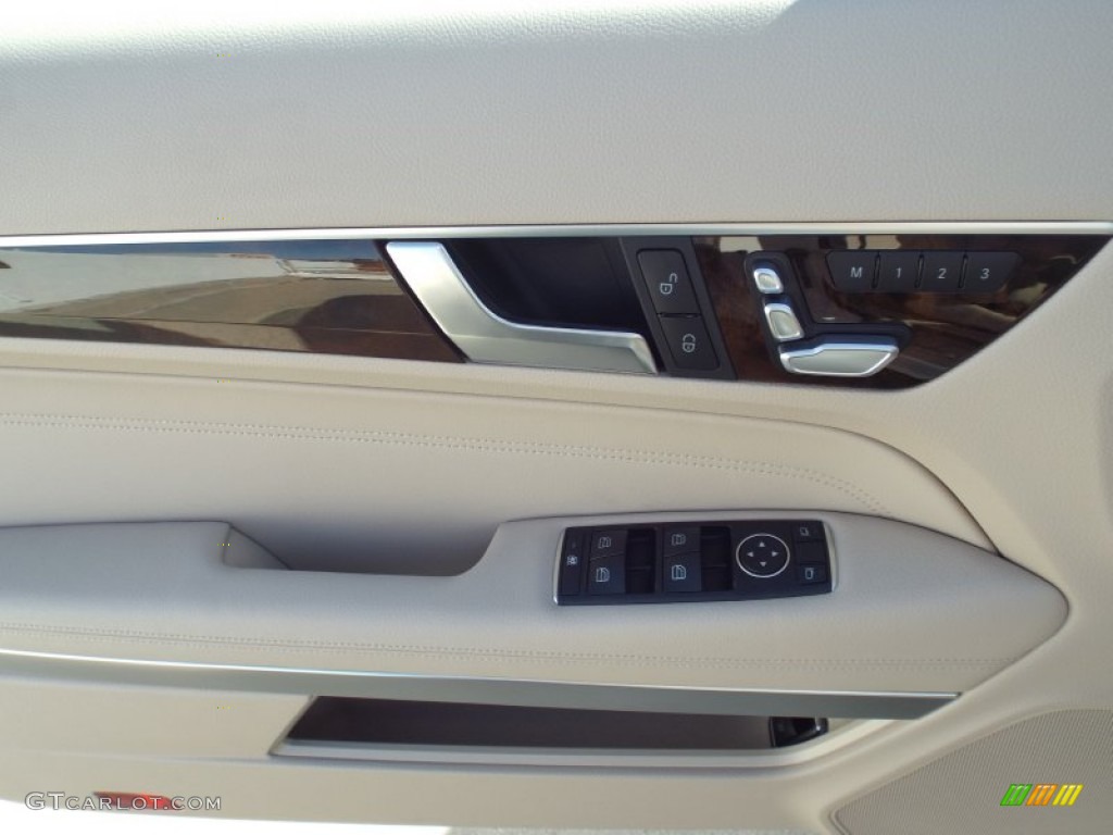 2014 E 350 Cabriolet - Polar White / Silk Beige/Espresso Brown photo #4