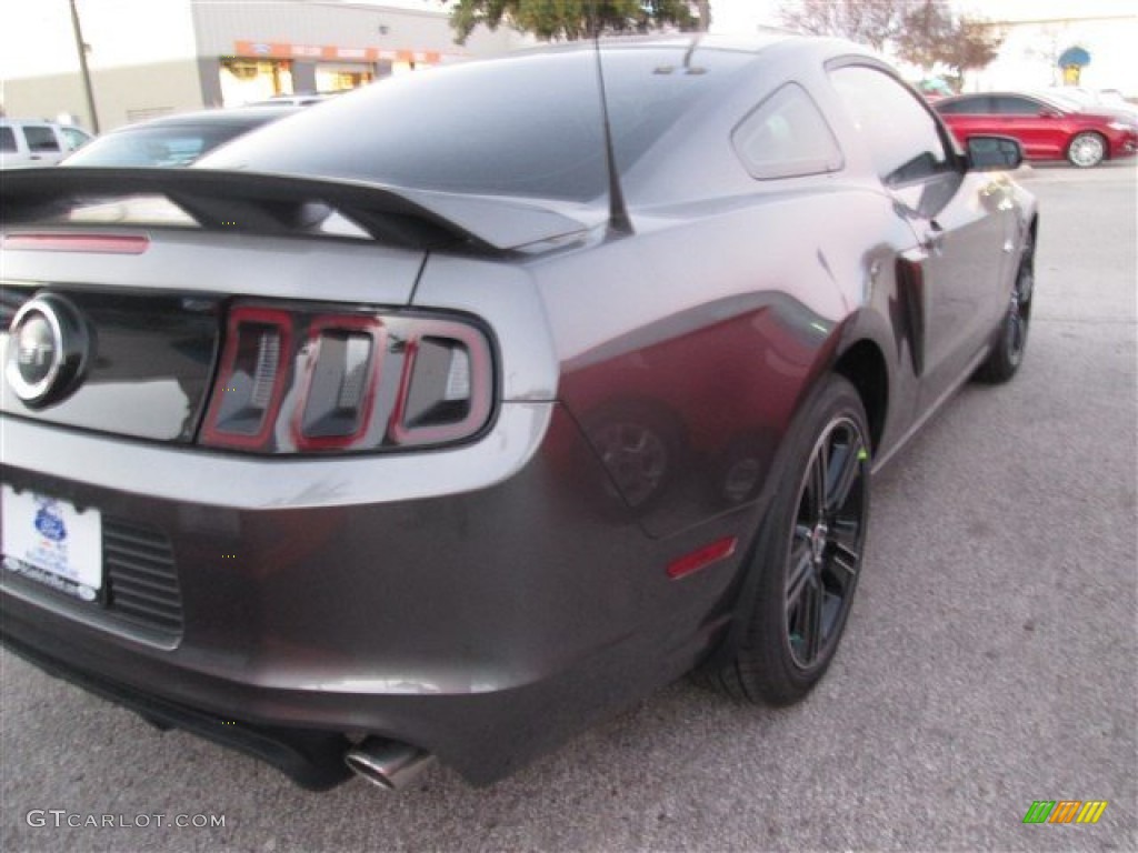2014 Mustang GT Premium Coupe - Sterling Gray / Charcoal Black photo #31