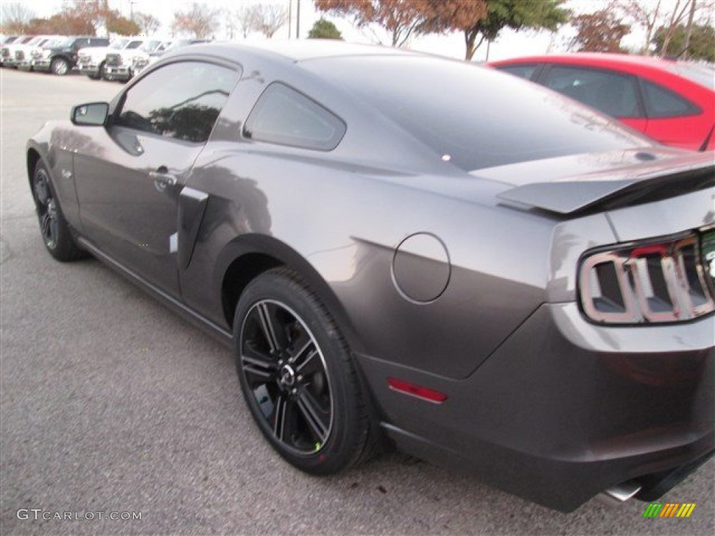 2014 Mustang GT Premium Coupe - Sterling Gray / Charcoal Black photo #33