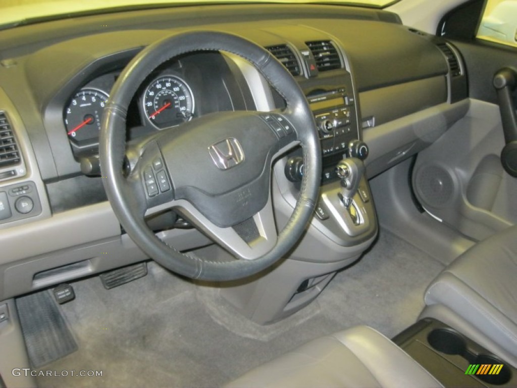 2011 CR-V EX-L 4WD - Taffeta White / Gray photo #16