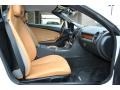 2011 Mercedes-Benz SLK Natural Beige Interior Front Seat Photo