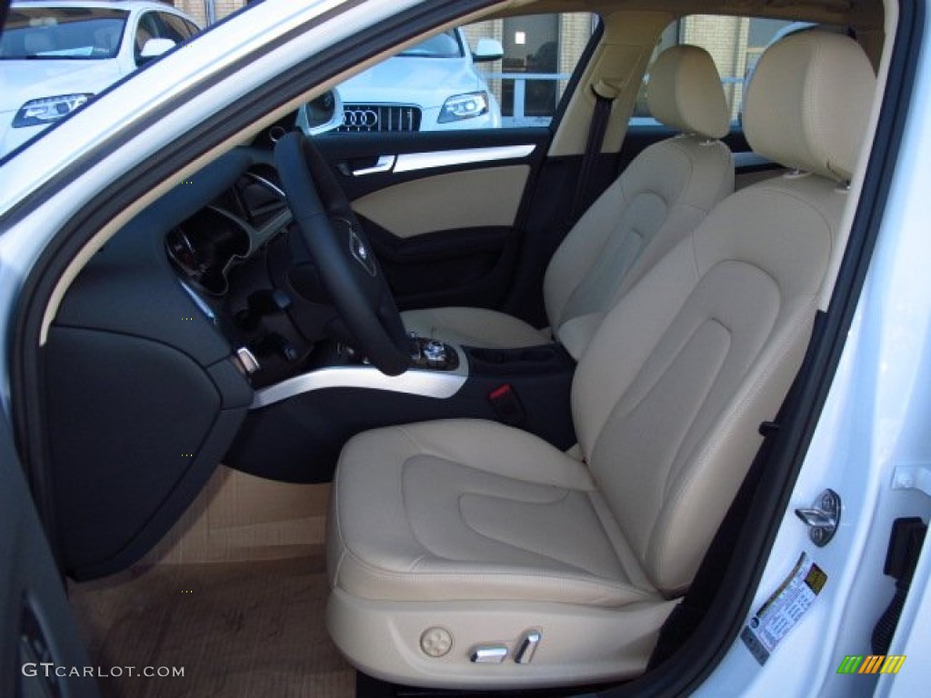 2014 allroad Premium plus quattro - Glacier White Metallic / Velvet Beige photo #12