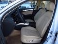 2014 Audi allroad Velvet Beige Interior Front Seat Photo